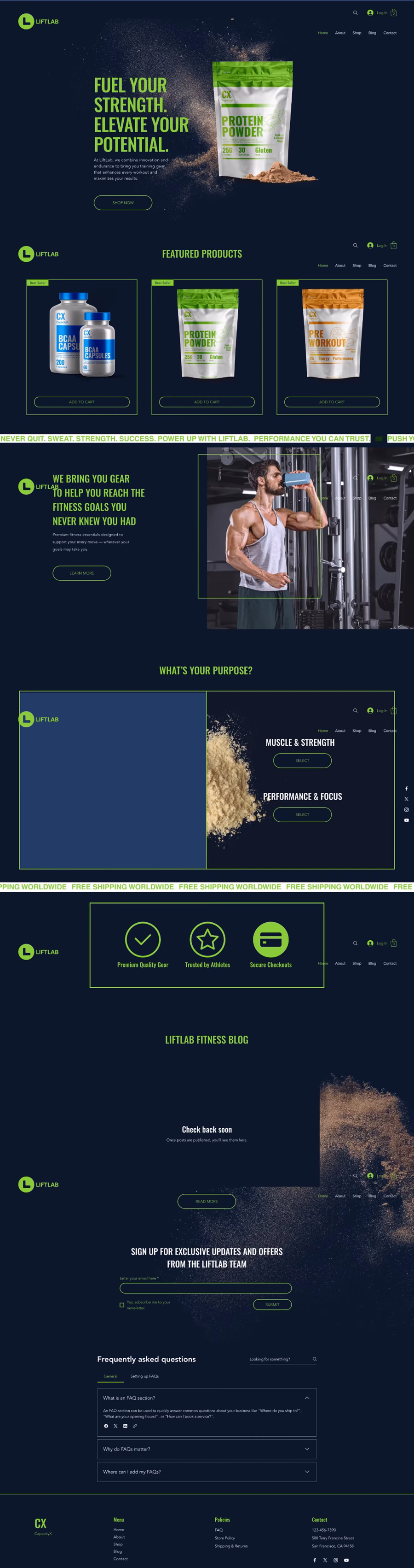 AI-built e-commerce store